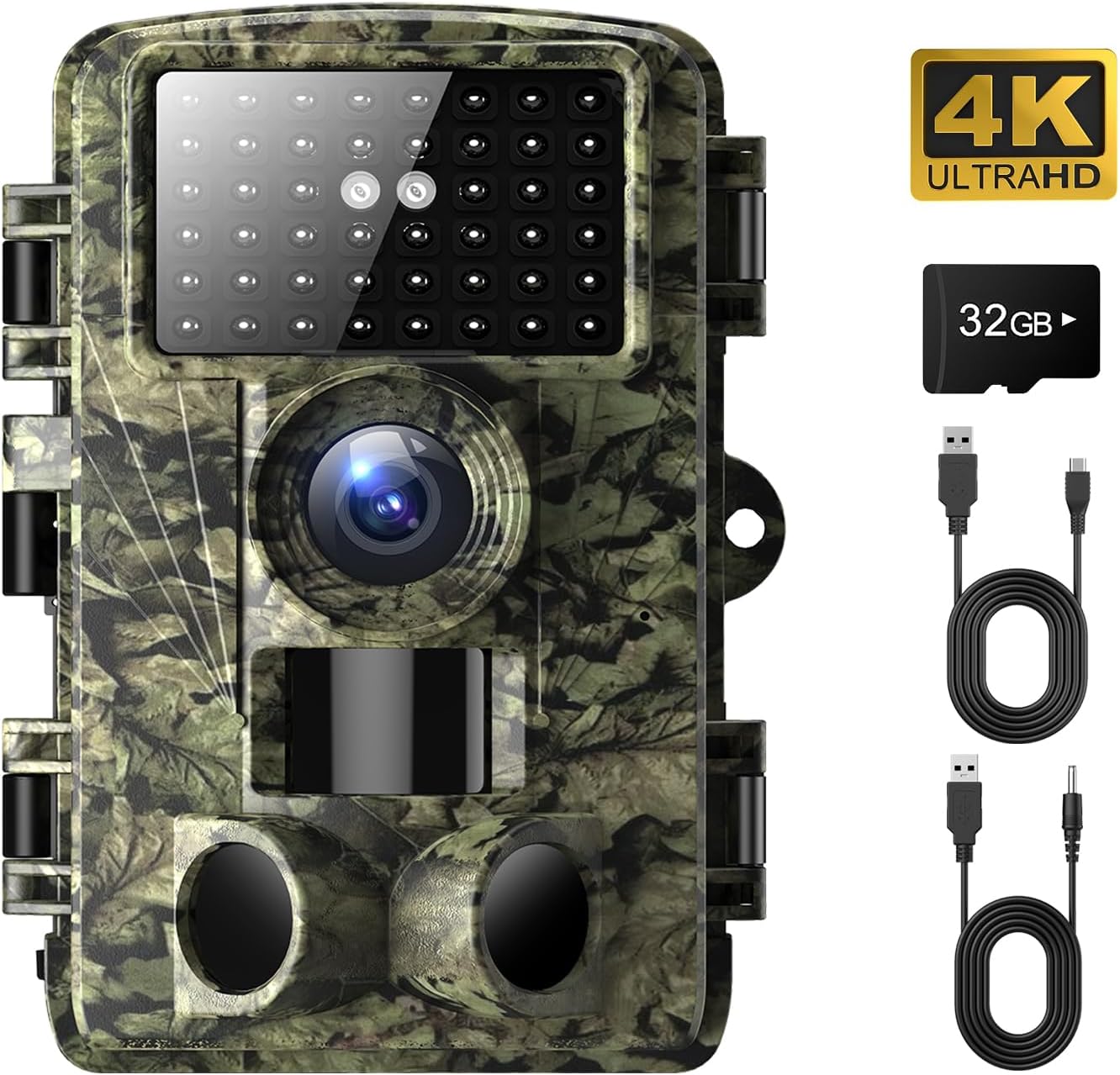 Trail Camera - 4K 48MP Game Camera with Night Vision