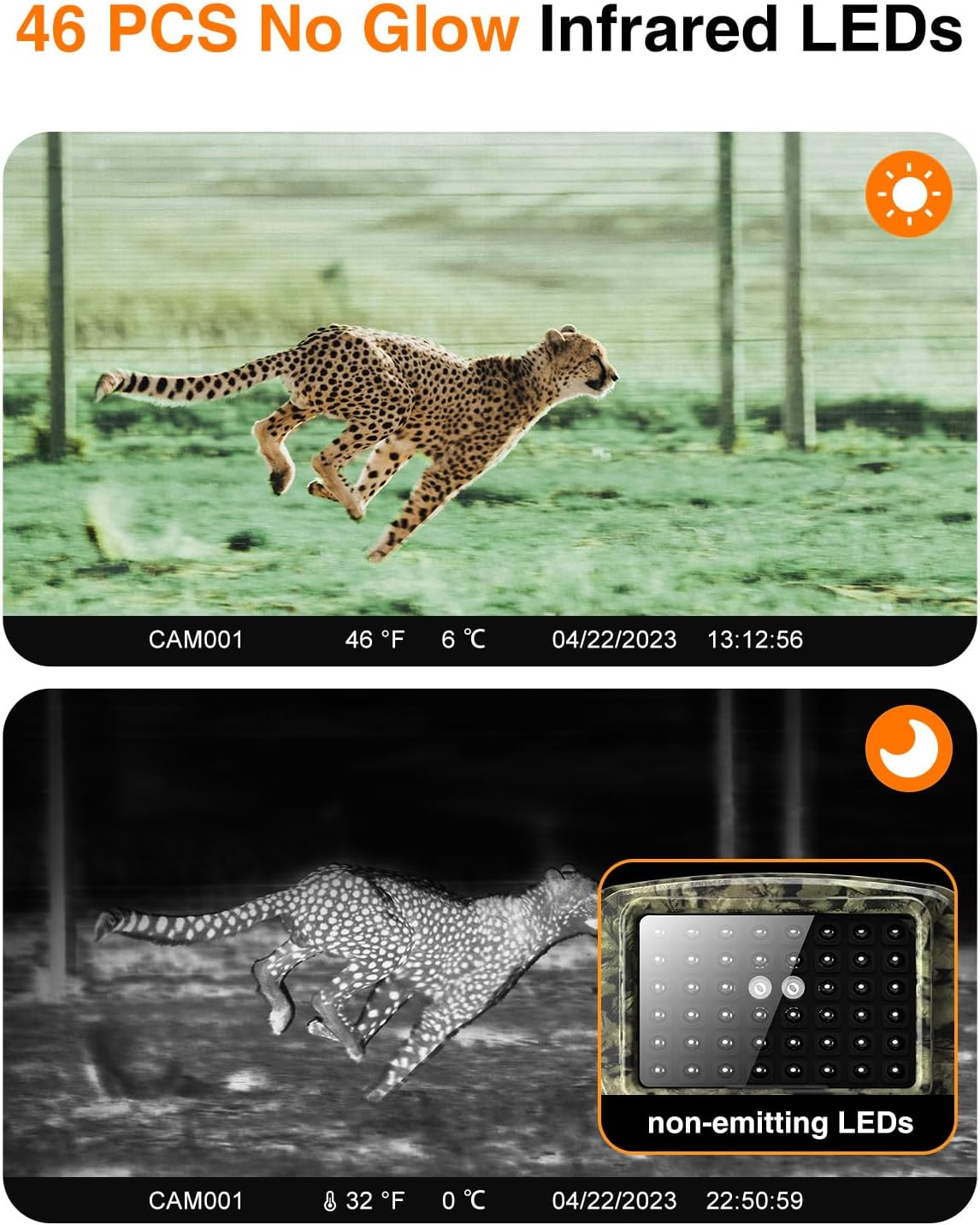 Trail Camera - 4K 48MP Game Camera with Night Vision